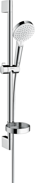 HANSGROHE Crometta Set de Ducha con Barra de Ducha 65 cm y Jabonera