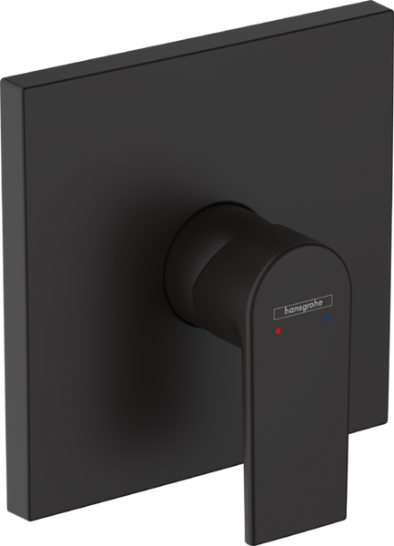 HANSGROHE Vernis Shape Monomando de Ducha para iBox Negro Mate