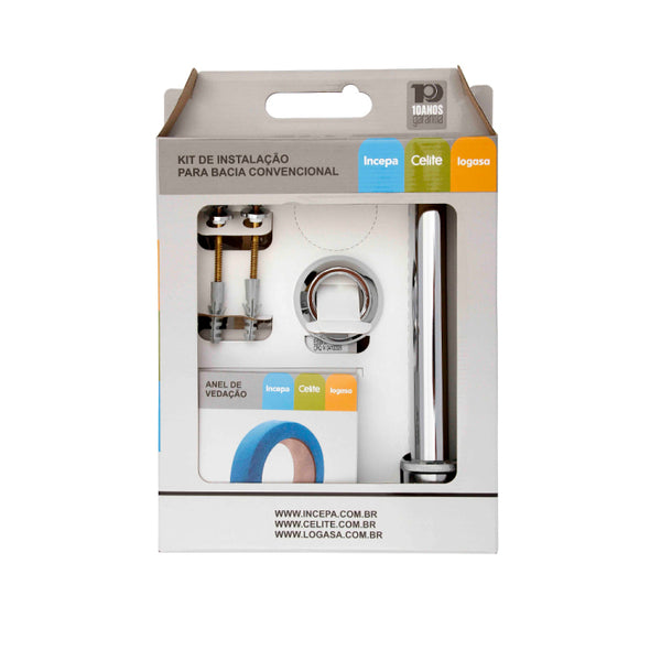 INCEPA Conjunto de Fijación para Inodoro Convencional