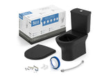 ROCA Nexo Kit de Inodoro Negro Mate