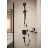 HANSGROHE Vernis Shape Monomando de Ducha para iBox Negro Mate