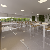 Rejilla Smart con Sifón Tapa Acero Inox 60 cm