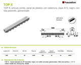 HAURATON Canal Top X con rejilla ranurada galvanizado