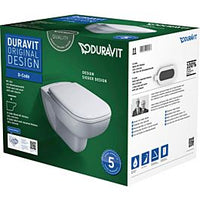 DURAVIT DCODE Set de Inodoro Suspendido Rimless 565 mm